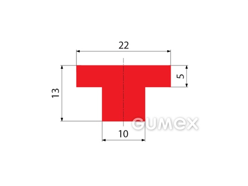 SILIKÓNOVÉ PROFILY TVARU "T"